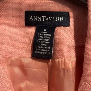 Pink Ann Taylor blazer